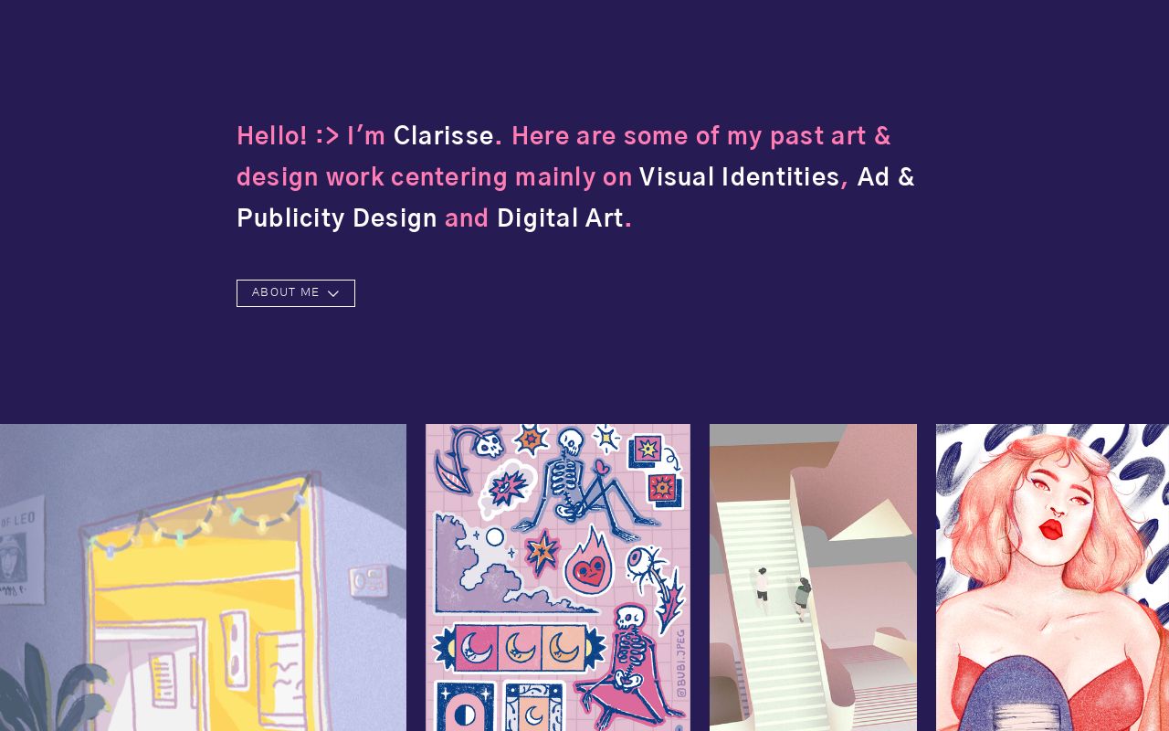 Clarisse Bu Graphic Design & Art Portfolio